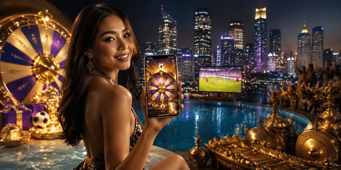 Suasana pengundian berhadiah lucky draw yang meriah dengan senyum bahagia